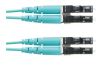 Panduit FX2ERLNLNSNF003 fiber optic cable 35.4" (0.9 m) LC CMR OM3 Aqua color1