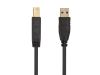 Monoprice 38604 USB cable 70.9" (1.8 m) USB 3.2 Gen 1 (3.1 Gen 1) USB A USB B Black1