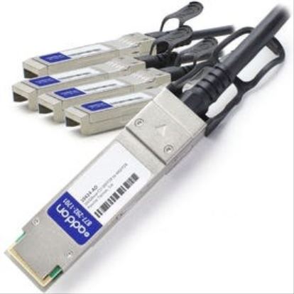 AddOn Networks CAB-Q-S-AOC-2M-AO InfiniBand cable 78.7" (2 m) QSFP+ 4xSFP+ Black1