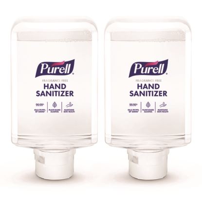 Advanced Hand Sanitizer Fragrance Free Foam, For ES10 Automatic Dispensers, 1,200 mL Refill, Fragrance Free, 2/Carton1