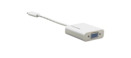 Kramer Electronics ADC-U31C/GF 6.69" (0.17 m) USB Type-C VGA (D-Sub) White1