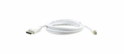 Kramer Electronics C-MDP/DPM-3 video cable adapter 35.4" (0.9 m) Mini DisplayPort DisplayPort White1