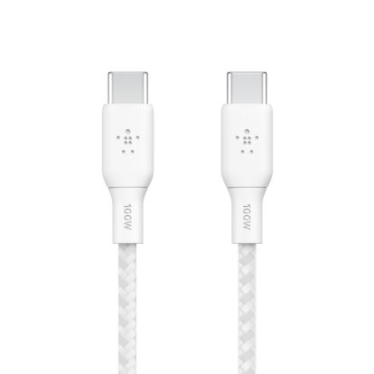 Belkin BOOST CHARGE USB cable 78.7" (2 m) USB 2.0 USB C White1