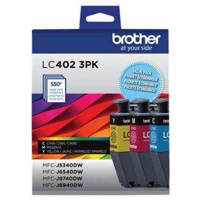 Brother LC4023PKS ink cartridge 1 pc(s) Original Standard Yield Cyan, Magenta, Yellow1