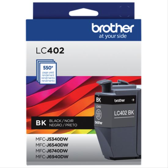 Brother LC402BKS ink cartridge 1 pc(s) Original Standard Yield Black1