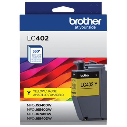 Brother LC402YS ink cartridge 1 pc(s) Original Standard Yield Yellow1