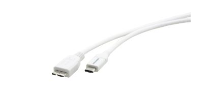 Kramer Electronics C-USB31 USB cable 35.4" (0.9 m) USB 3.2 Gen 1 (3.1 Gen 1) USB C USB C/Micro-USB B White1