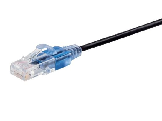 Monoprice 44496 networking cable Black 5.91" (0.15 m) Cat6a U/UTP (UTP)1