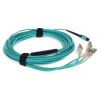 AddOn Networks ADD-MPO-4LC4M5OM4P fiber optic cable 157.5" (4 m) 8x LC LOMM OM4 Aqua color6