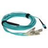 AddOn Networks ADD-MPO-4LC4M5OM4P fiber optic cable 157.5" (4 m) 8x LC LOMM OM4 Aqua color7