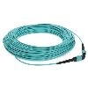 AddOn Networks ADD-MPOMPO-14M5OM4 fiber optic cable 551.2" (14 m) MPO LOMM OM4 Aqua color2