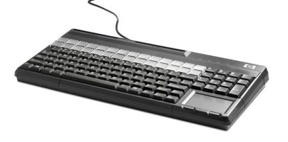 HP POS USB Keyboard with Magnetic Stripe Reader1