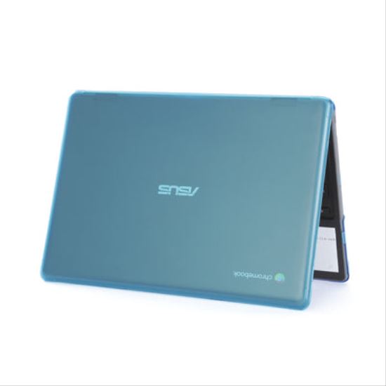 iPearl 2022~2023 11.6" ASUS Chromebook CR1100 series Notebook Computer notebook case 11.6" Cover Aqua color1