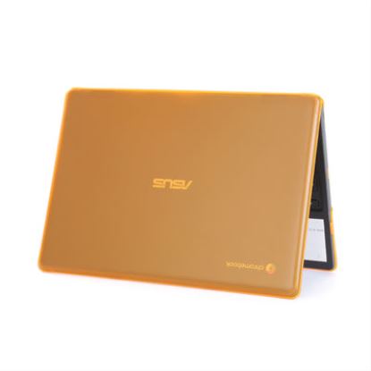 iPearl 2022~2023 11.6" ASUS Chromebook CR1100 series Notebook Computer notebook case 11.6" Cover Orange1