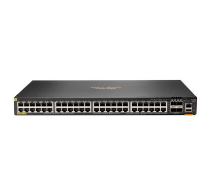 HPE Aruba CX 6200F 48G Class-4 PoE 4SFP+ 740W Managed L3 Gigabit Ethernet (10/100/1000) Power over Ethernet (PoE) 1U1