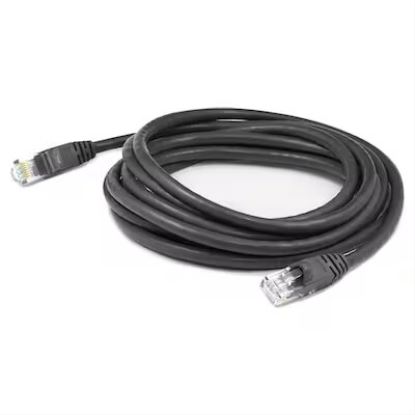 AddOn Networks ADD-4FCAT6ASF-BK networking cable Black 48" (1.22 m) Cat6a S/FTP (S-STP)1