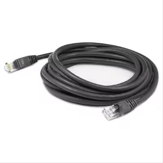 AddOn Networks ADD-4FCAT6ASF-BK networking cable Black 48" (1.22 m) Cat6a S/FTP (S-STP)1