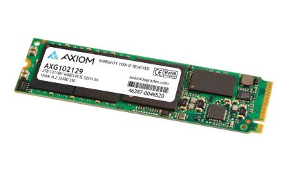 Axiom AXG102129 internal solid state drive M.2 2 TB PCI Express 3.1 3D TLC NAND NVMe1