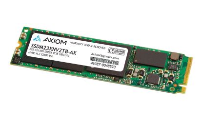 Axiom SSDM23XNV2TB-AX internal solid state drive M.2 2 TB PCI Express 3.1 3D TLC NAND NVMe1