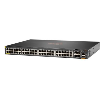 Hewlett Packard Enterprise Aruba 6200F 48G Class4 PoE 4SFP+ 370W Managed L3 Gigabit Ethernet (10/100/1000) Power over Ethernet (PoE) 1U1