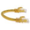 AddOn Networks ADD-6FCAT6ANB-YW networking cable Yellow 72" (1.83 m) Cat6a U/UTP (UTP)6