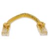 AddOn Networks ADD-6FCAT6ANB-YW networking cable Yellow 72" (1.83 m) Cat6a U/UTP (UTP)8