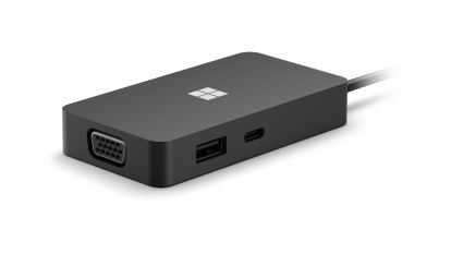 Microsoft 1E4-00001 interface hub USB 3.2 Gen 2 (3.1 Gen 2) Type-C 10000 Mbit/s Black1