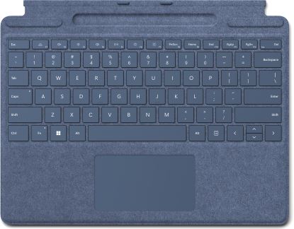 Microsoft Surface Pro Keyboard Blue Microsoft Cover port1