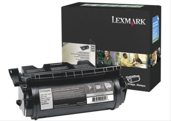 Lexmark High Yield Return Programme Cartridge, T64x toner cartridge Original Black1