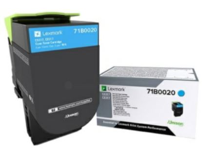 Lexmark 73B0020 toner cartridge 1 pc(s) Original Cyan1