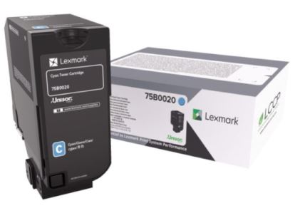 Lexmark 75B0020 toner cartridge 1 pc(s) Original Cyan1