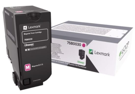 Lexmark 75B0030 toner cartridge 1 pc(s) Original Magenta1