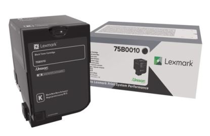 Lexmark 75B0010 toner cartridge 1 pc(s) Original Black1