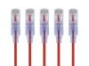 Monoprice 29429 networking cable Red 23.6" (0.6 m) Cat6a U/UTP (UTP)1