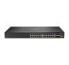 HPE Aruba CX 6200F 24G 4SFP+ Managed L3 Gigabit Ethernet (10/100/1000) 1U1