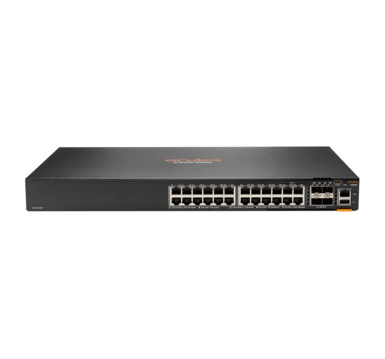 HPE Aruba 6200F 24G 4SFP+ Managed L3 Gigabit Ethernet (10/100/1000) 1U1