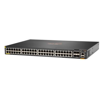 HPE Aruba 6200F 48G Class4 PoE 4SFP+ 370W Managed L3 Gigabit Ethernet (10/100/1000) Power over Ethernet (PoE) 1U1