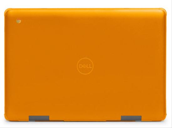 iPearl mCover Hard Shell Case for 2020 14-inch Dell Latitude 5400 Chromebook / 5410 Windows notebook case 14" Cover Orange1