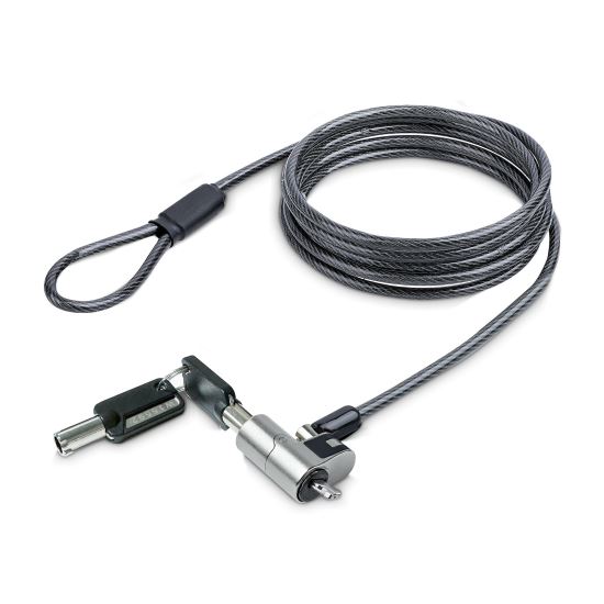 StarTech.com NANOK-LAPTOP-LOCK cable lock Black, Silver 78.7" (2 m)1