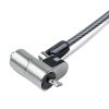 StarTech.com NANOK-LAPTOP-LOCK cable lock Black, Silver 78.7" (2 m)2