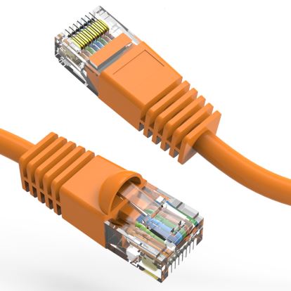 Axiom AXG100001 networking cable Orange 94.5" (2.4 m) Cat5e U/UTP (UTP)1