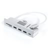 Satechi ST-UCICHS notebook dock/port replicator USB 3.2 Gen 1 (3.1 Gen 1) Type-C Silver4