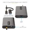 StarTech.com 109B-USBC-HDMI USB graphics adapter 3840 x 2160 pixels Gray9