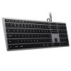 Satechi Slim W3 keyboard USB QWERTY English Aluminum, Black2