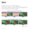 CLUB3D USB Gen1 Type-C Triple Display DP1.4 Alt mode Smart PD3.0 Charging Dock with 100 Watt Power Supply6