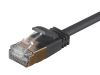 Monoprice 27493 networking cable Black 82.7" (2.1 m) Cat6a S/FTP (S-STP)3