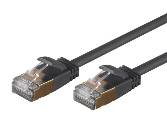 Monoprice 27398 networking cable Black 5.91" (0.15 m) Cat6/6e/6a S/FTP (S-STP)1