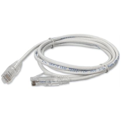 AddOn Networks ADD-7FSLCAT6A-WE networking cable White 83.9" (2.13 m) Cat6a U/UTP (UTP)1