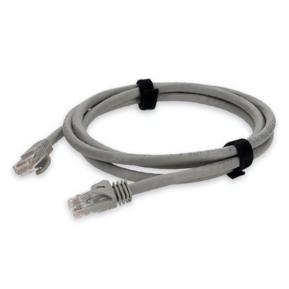 AddOn Networks ADD-7FCAT6A-GY-TAA networking cable Gray 83.9" (2.13 m) Cat6a U/UTP (UTP)1
