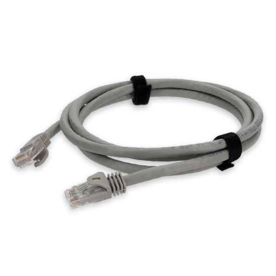 AddOn Networks ADD-7FCAT6A-GY-TAA networking cable Gray 83.9" (2.13 m) Cat6a U/UTP (UTP)1